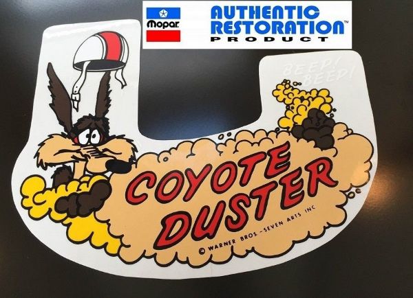 Picture of 1969-1970 Plymouth Road Runner Coyote Duster Air Cleaner Decal