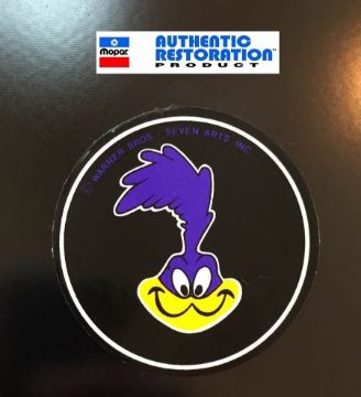 Show details for 1972 Plymouth Road Runner Header Decal Picture of 1972 Plymouth Road Runner Header Decal