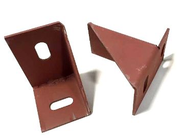 Show details for 1969 1/2  Mopar B-Body A12 Lift Off Hood Pin Brackets Picture of 1969 1/2  Mopar B-Body A12 Lift Off Hood Pin Brackets