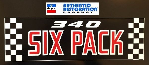 Picture of 1970 Dodge Challenger T/A Air Cleaner Decal