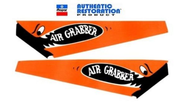 Picture of 1970 1971 1972 Plymouth Roadrunner GTX Air Grabber Hood Decal