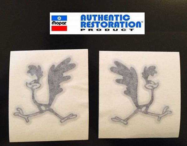 Picture of 1968 Plymouth Road Runner Running Birds Decals