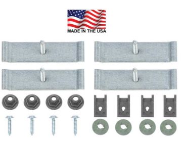 Show details for Cuda AAR / Challenger T/A Rear Spoiler Mounting Hardware Kit Picture of Cuda AAR / Challenger T/A Rear Spoiler Mounting Hardware Kit