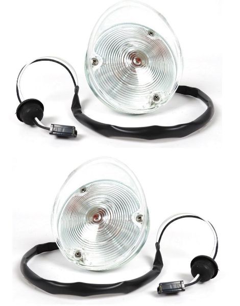 Picture of 1969 Camaro Front Marker Parking Turn Light Lamp Housing Assembly Pair