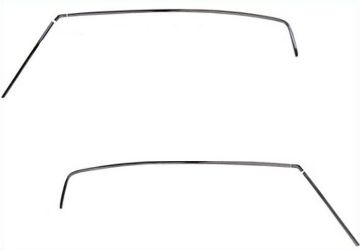 Show details for 1970-1971-1972 Chevelle Skylark Chrome Stainless Roof Drip Rail Trim Molding Set Picture of 1970-1971-1972 Chevelle Skylark Chrome Stainless Roof Drip Rail Trim Molding Set