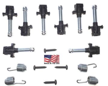 Show details for 1966-1967 Dodge and Plymouth B-Body 4 Headlight Adjuster & Spring Kit  Picture of 1966-1967 Dodge and Plymouth B-Body 4 Headlight Adjuster & Spring Kit