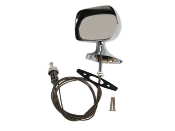 Picture of 1970-74 AMC LH Chrome Remote Rearview Mirror