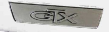 Show details for 1967 GTX Back Seat Chrome Emblem Picture of 1967 GTX Back Seat Chrome Emblem