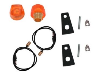 Show details for 1969-70 Dodge and Plymouth Turn Signal Indicator Lens Kit Picture of 1969-70 Dodge and Plymouth Turn Signal Indicator Lens Kit