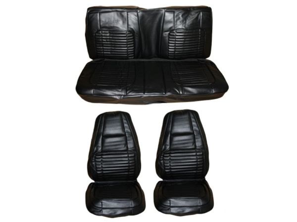 Picture of 7703-BUK Mopar 1970 Charger 500 R/T Front Bucket Seat Rear Bench