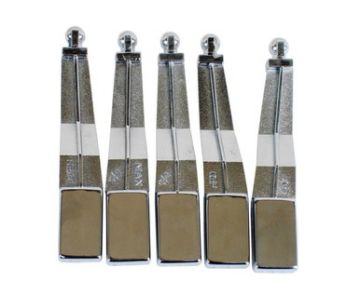 Show details for 1970-74 E-body AC Chrome Buttons Picture of 1970-74 E-body AC Chrome Buttons