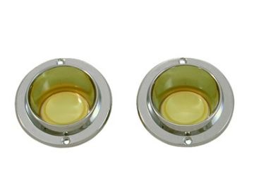 Show details for 1966-70 B-body Console Light Bezel and Lens Picture of 1966-70 B-body Console Light Bezel and Lens