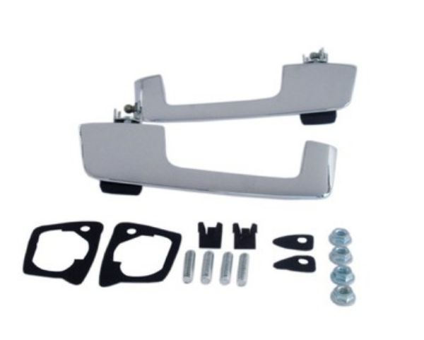 Picture of A,B-Body Outside Door Handles (Black Button)