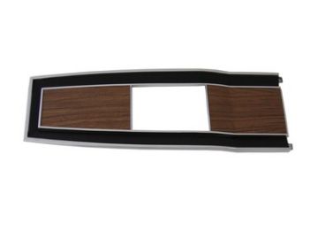 Show details for 1969-70 B-body Diecast Woodgrain 4 Speed Console Top Plate Picture of 1969-70 B-body Diecast Woodgrain 4 Speed Console Top Plate