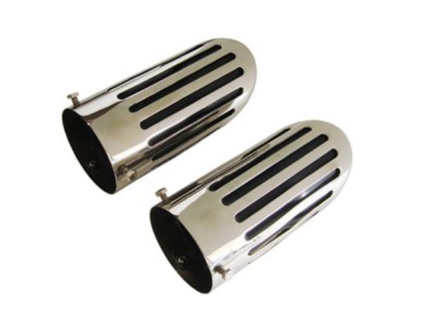 Picture of 1971 B-body Black Slotted Exhaust Tips