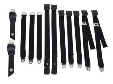 Show details for 3850-69BUK 1968-69 A-body Bucket Seat Belt Set Picture of 3850-69BUK 1968-69 A-body Bucket Seat Belt Set
