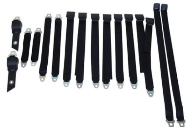 Picture of 1970 B-body Bench Seat Belt Set
