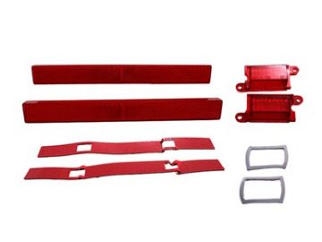 Show details for 1970-71 Plymouth Cuda Rear Side Marker Lenses Picture of 1970-71 Plymouth Cuda Rear Side Marker Lenses