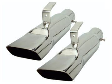 Show details for 1968-70 Dodge Charger 3" Stainless Steel Exhaust Tips Picture of 1968-70 Dodge Charger 3" Stainless Steel Exhaust Tips