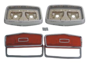 Show details for 1964 Plymouth Belvedere Taillight Kit Picture of 1964 Plymouth Belvedere Taillight Kit