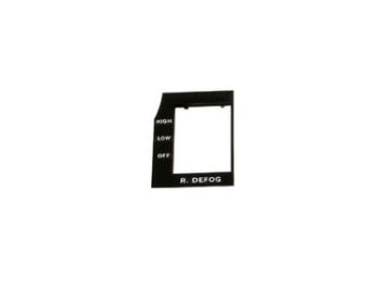 Show details for 1968 Dodge Dash Defrost Plate Picture of 1968 Dodge Dash Defrost Plate