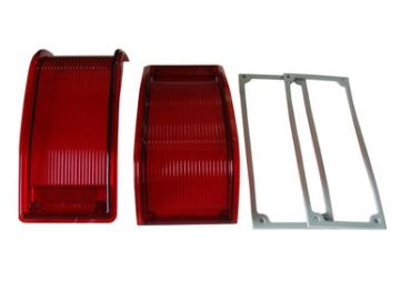 Show details for 1965 Dodge Coronet 440 Taillight Lenses Picture of 1965 Dodge Coronet 440 Taillight Lenses