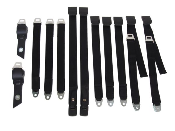 Picture of Mopar 1968-69 B-body Bucket Seat Belt Set