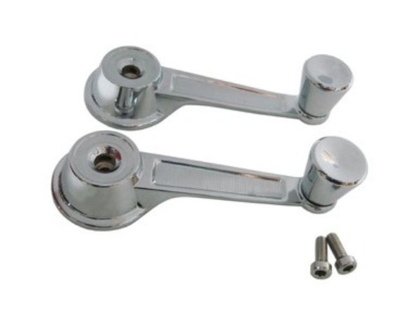 Picture of Mopar 1963-66 A/B/C-Body Front Window Cranks - Chrome (Pair)