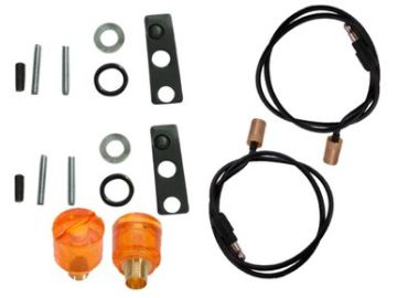 Show details for 1967-69 Plymouth Roadrunner and GTX Turn Signal Indicator Lens Kit Picture of 1967-69 Plymouth Roadrunner and GTX Turn Signal Indicator Lens Kit