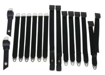 Show details for 3850-69BEN 1968-69 A-body Bench Seat Belt Set Picture of 3850-69BEN 1968-69 A-body Bench Seat Belt Set