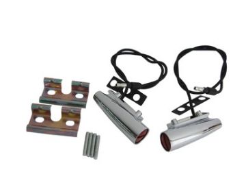 Show details for 1967-69 Plymouth Roadrunner and GTX Fender-Mounted Turn Signal Indicator Picture of 1967-69 Plymouth Roadrunner and GTX Fender-Mounted Turn Signal Indicator