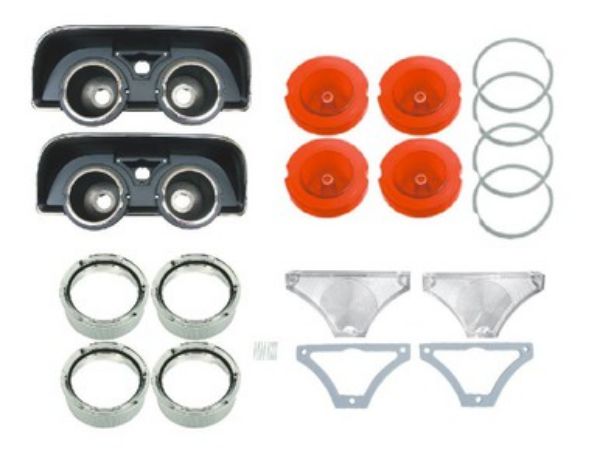 Picture of 1968 Dodge Charger Taillight Assembly Kit