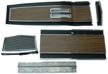 Show details for 1969-70 B-body Woodgrain Automatic Console Plate Kit Picture of 1969-70 B-body Woodgrain Automatic Console Plate Kit