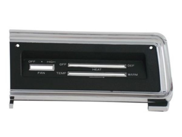 Picture of 1967-69 Dodge Dart Standard Control Bezel (NO AC)