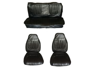 Show details for 1971 Challenger Front Bucket Rear Bench Seat Cover Picture of 1971 Challenger Front Bucket Rear Bench Seat Cover