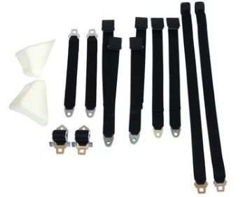 Show details for 2850-70BUK 1970 E-body Bucket Seat Belt Set Picture of 2850-70BUK 1970 E-body Bucket Seat Belt Set