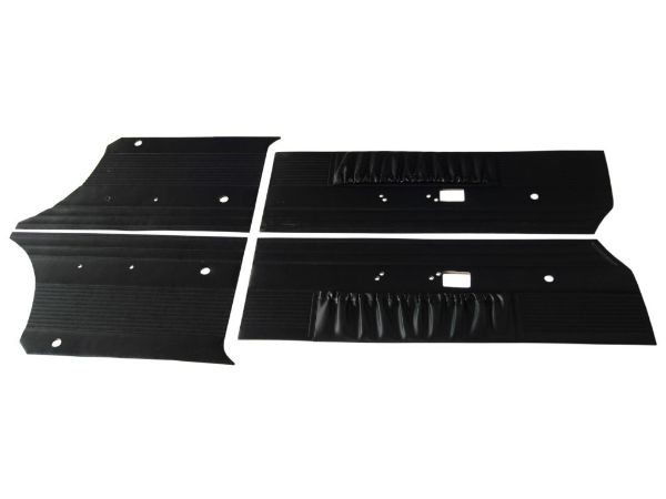 Picture of Mopar Charger R/T Door Panel Front & Rear Set - Reproduction Coachman Grain Vinyl