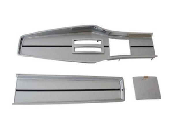 Picture of 1967-68 A-body Chrome Automatic Console Plate Kit