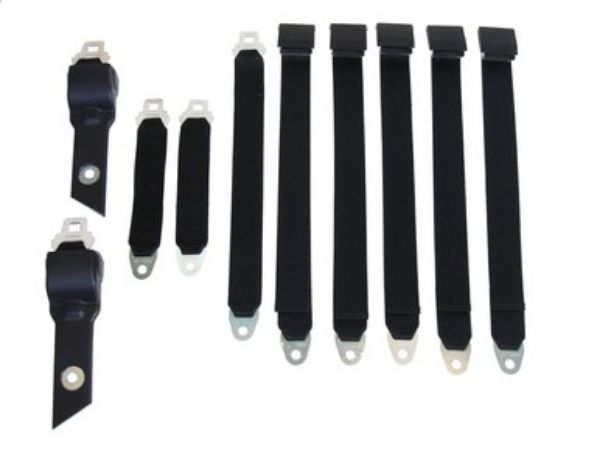 Picture of 1970 B-body Convertible Bucket Seat Belt Set