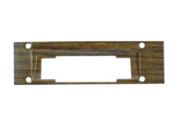 Show details for 1970 B-body Rallye Woodgrain 8 Track Radio Bezel Picture of 1970 B-body Rallye Woodgrain 8 Track Radio Bezel