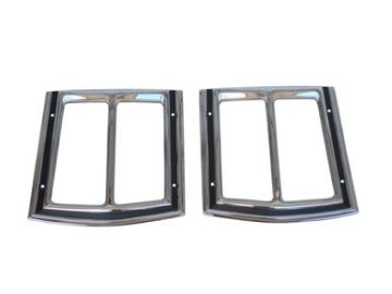 Show details for 1969 Dodge Dart Taillight Bezels Picture of 1969 Dodge Dart Taillight Bezels