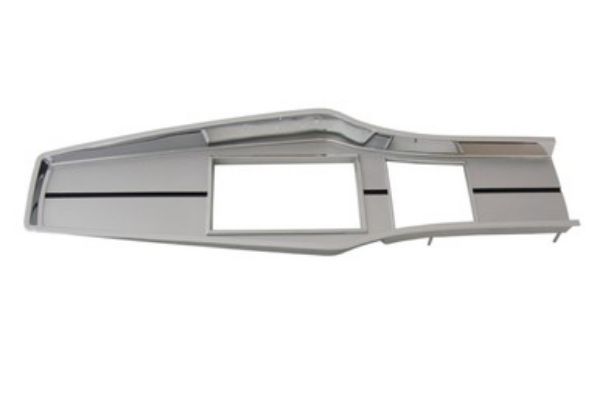 Picture of Mopar 1967-68 A-Body Diecast Chrome 4-Speed Console Top Plate