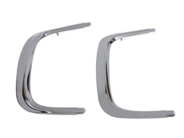 Picture of Mopar 1964-65 B-Body 9-1/2" Front Armrest Pads - Black (Pair)