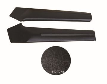 Show details for 1810-70R Mopar 1970 Charger Rear Upper Door Panels Picture of 1810-70R Mopar 1970 Charger Rear Upper Door Panels