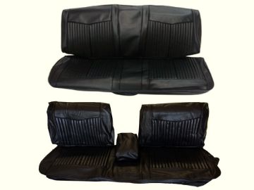 Show details for Mopar 1970 Dart Duster Front Split Bench Seat Cover Picture of Mopar 1970 Dart Duster Front Split Bench Seat Cover