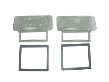 Show details for 1965 Dodge Coronet 440 Taillight Back-up Lenses Picture of 1965 Dodge Coronet 440 Taillight Back-up Lenses