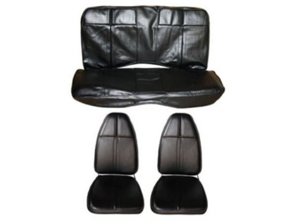 Picture of 5505C-BUK-100 1971 Barracuda/Cuda Convertible Bucket Seat Cover