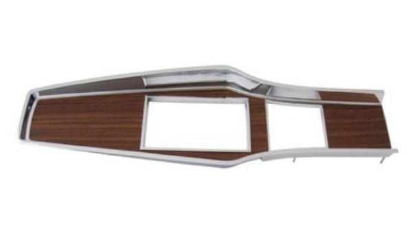 Picture of Mopar 1969-70 A-Body Diecast Woodgrain Console Top Plate