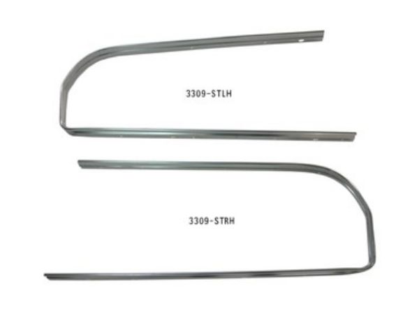 Picture of Mopar 1969 Plymouth Barracuda Grille Screen Trim - Pair