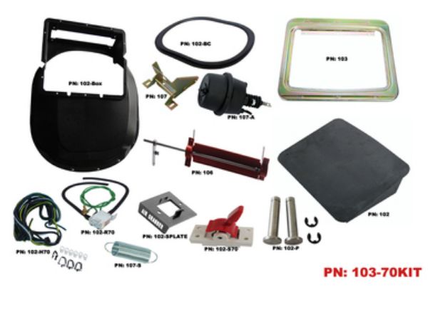 Picture of Mopar 1970 B-Body Air Grabber Assembly Kit